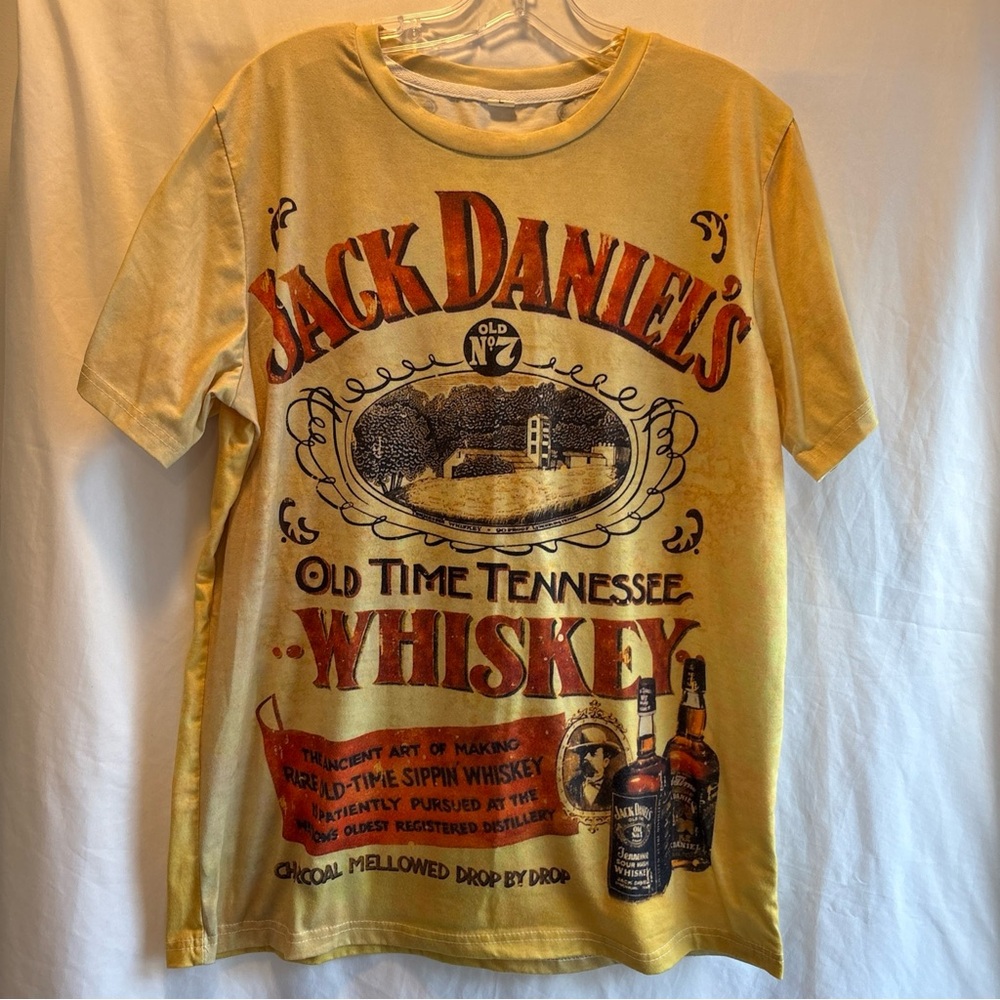 Jack Daniels Yellow Graphic T-Shirt
